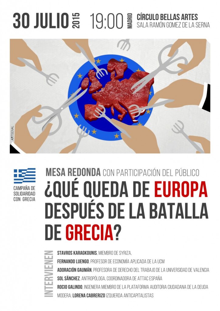 mesa redonda que queda de europa